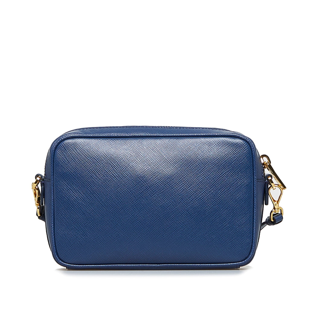 Prada Crossbody Bag Small Blue Safano