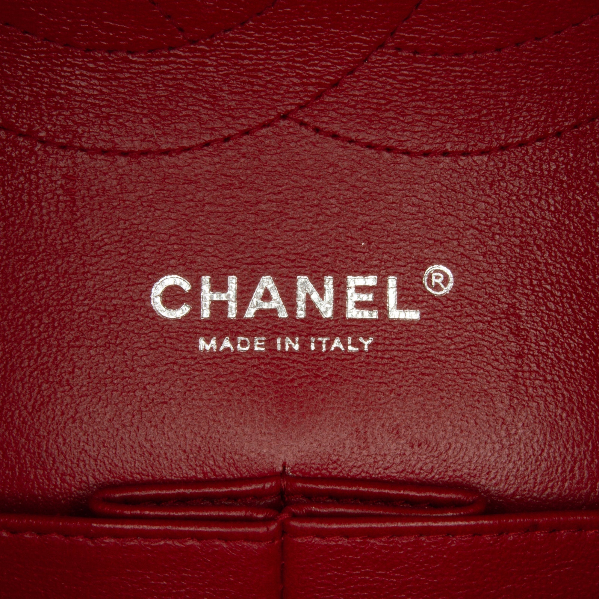 Chanel Classic Double Flap Jumbo Red Lambskin SiLouis Vuittoner
