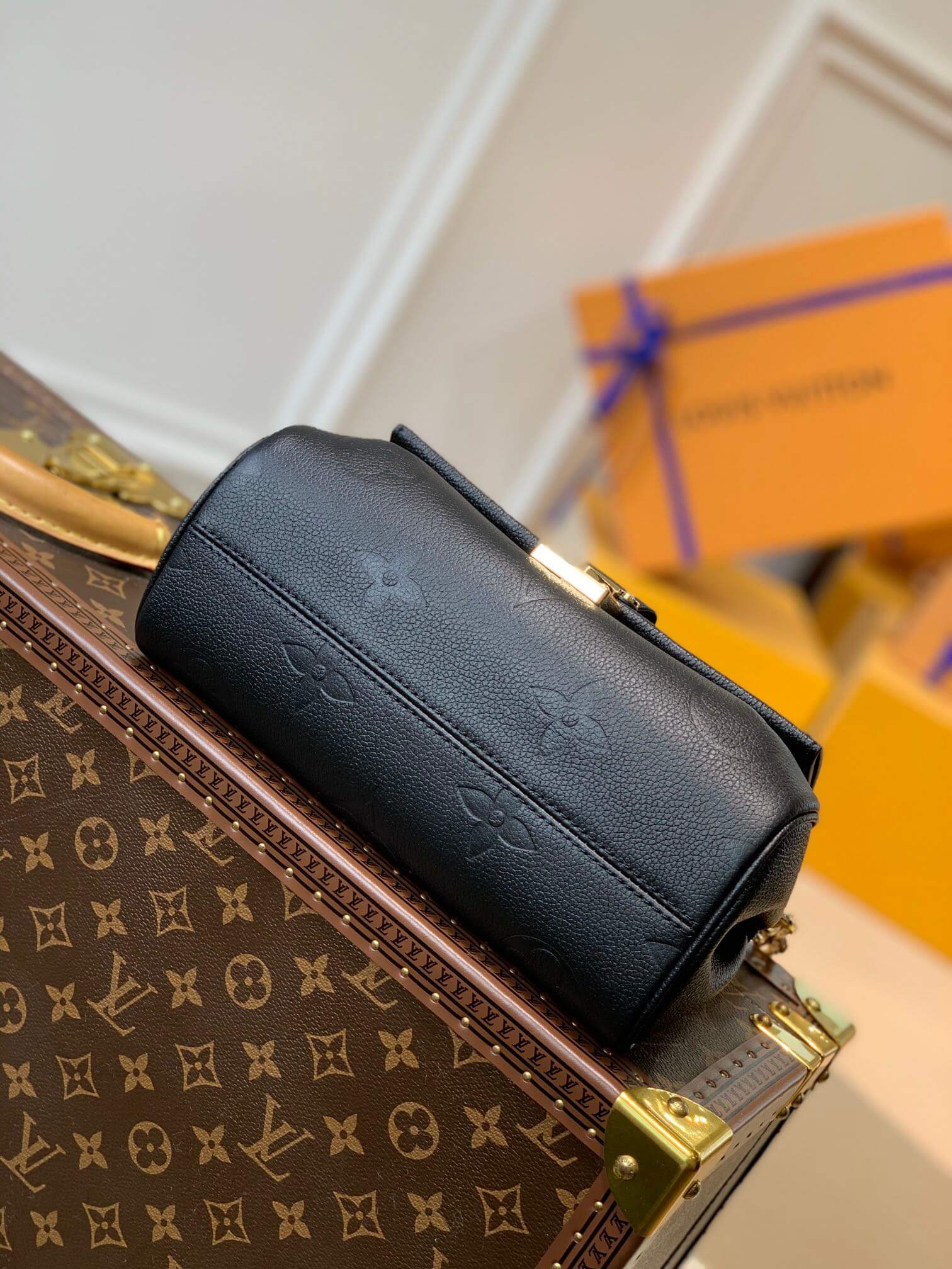 M45813 Favorite Monogram 24cm black TOURTERELLE / CRÈME