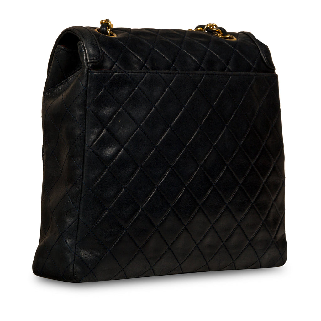 Vintage Lambskin Shoulder Bag