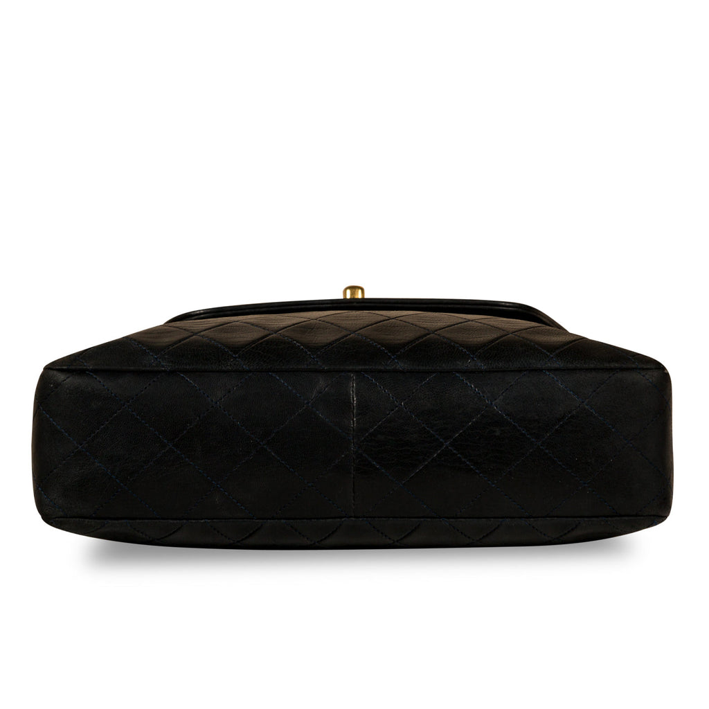 Vintage Lambskin Shoulder Bag