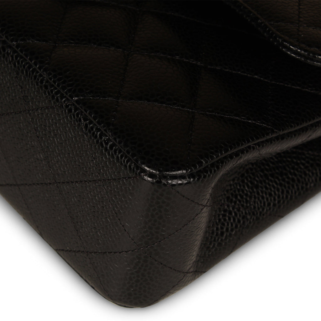 Black Classic Flap Bag - Small