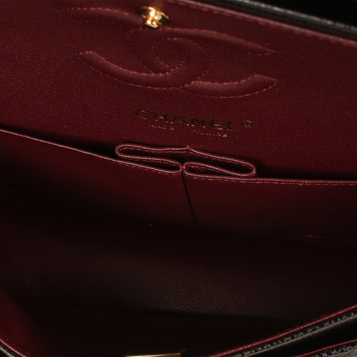 Black Classic Flap Bag - Small