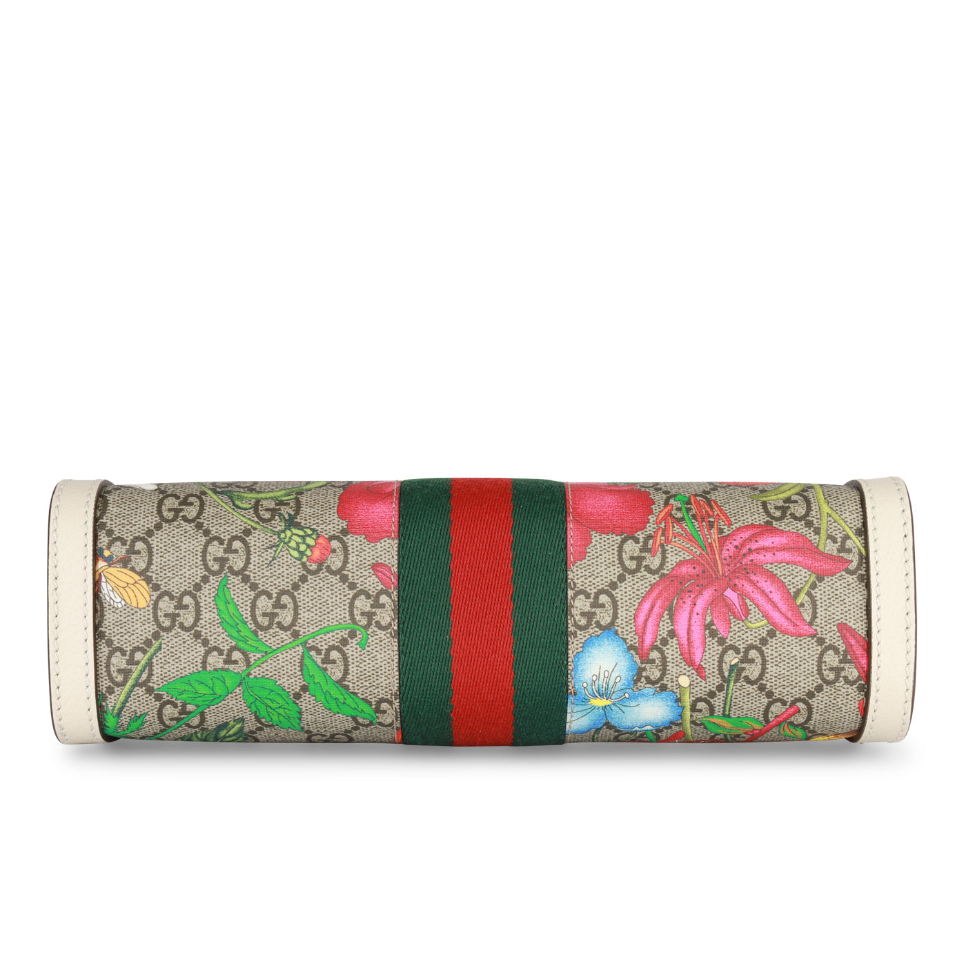 Floral OphiDiora Square Shoulder Bag