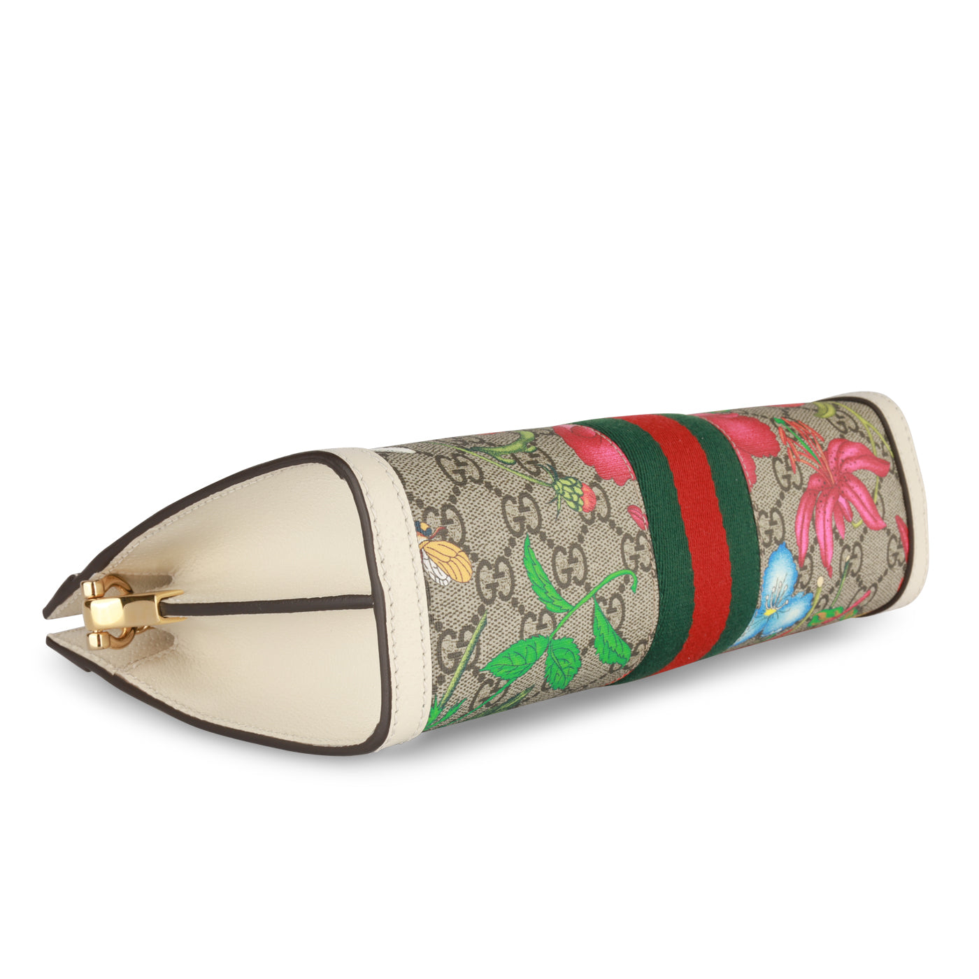 Floral OphiDiora Square Shoulder Bag