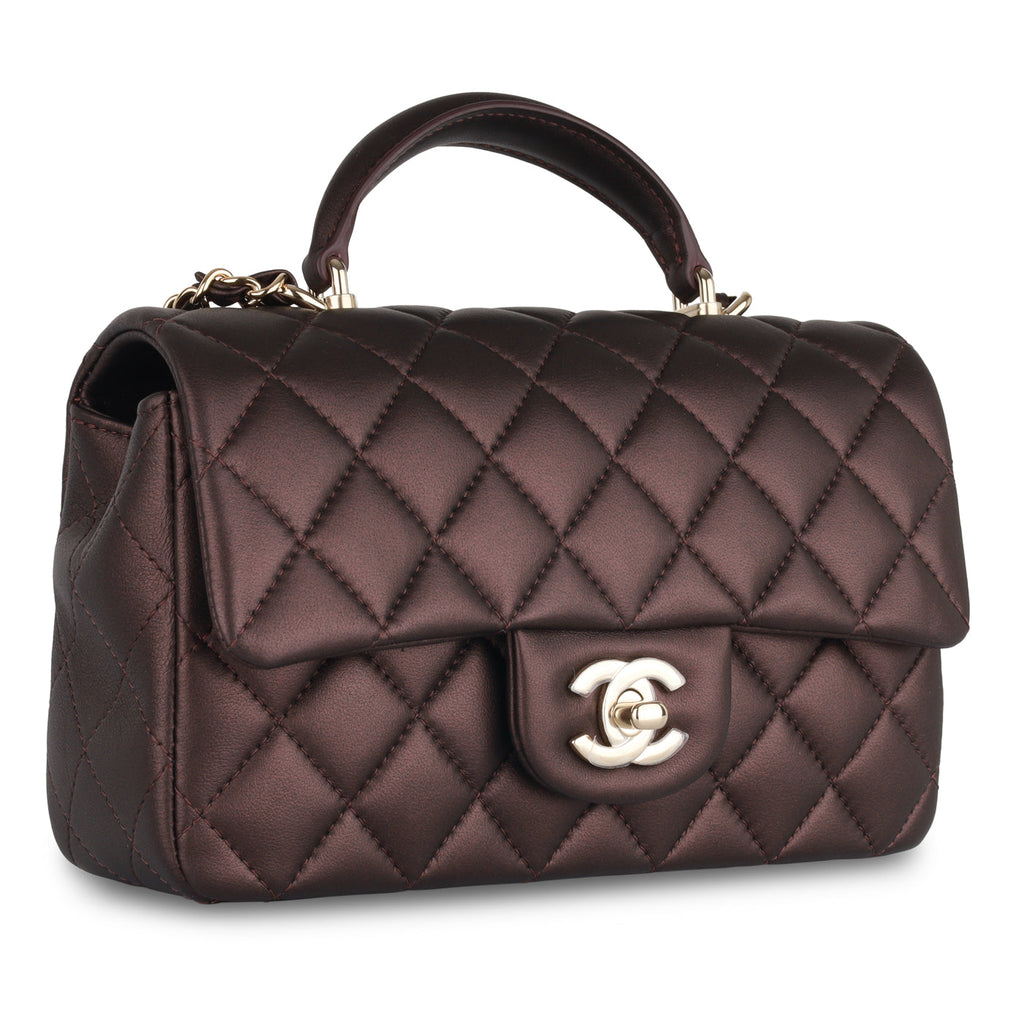 Classic Flap Bag - Mini Rectangular Top Handle