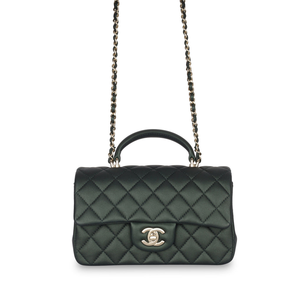 Classic Flap Bag - Mini Rectangular Top Handle
