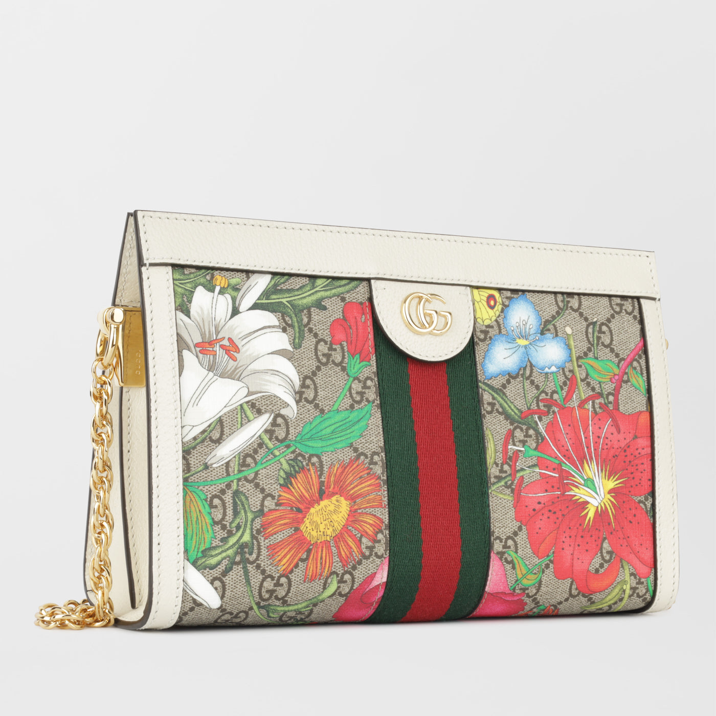Floral OphiDiora Shoulder Bag