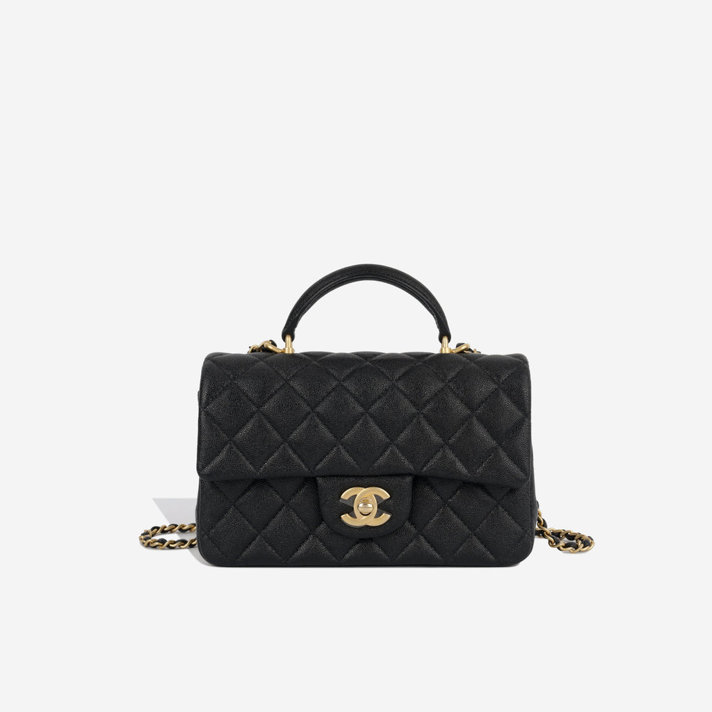 Classic Flap Bag - Mini Rectangular Top Handle