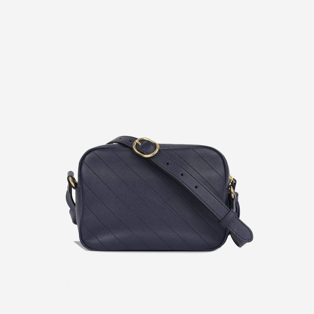 BlonDiore Camera Case - Navy Calfskin