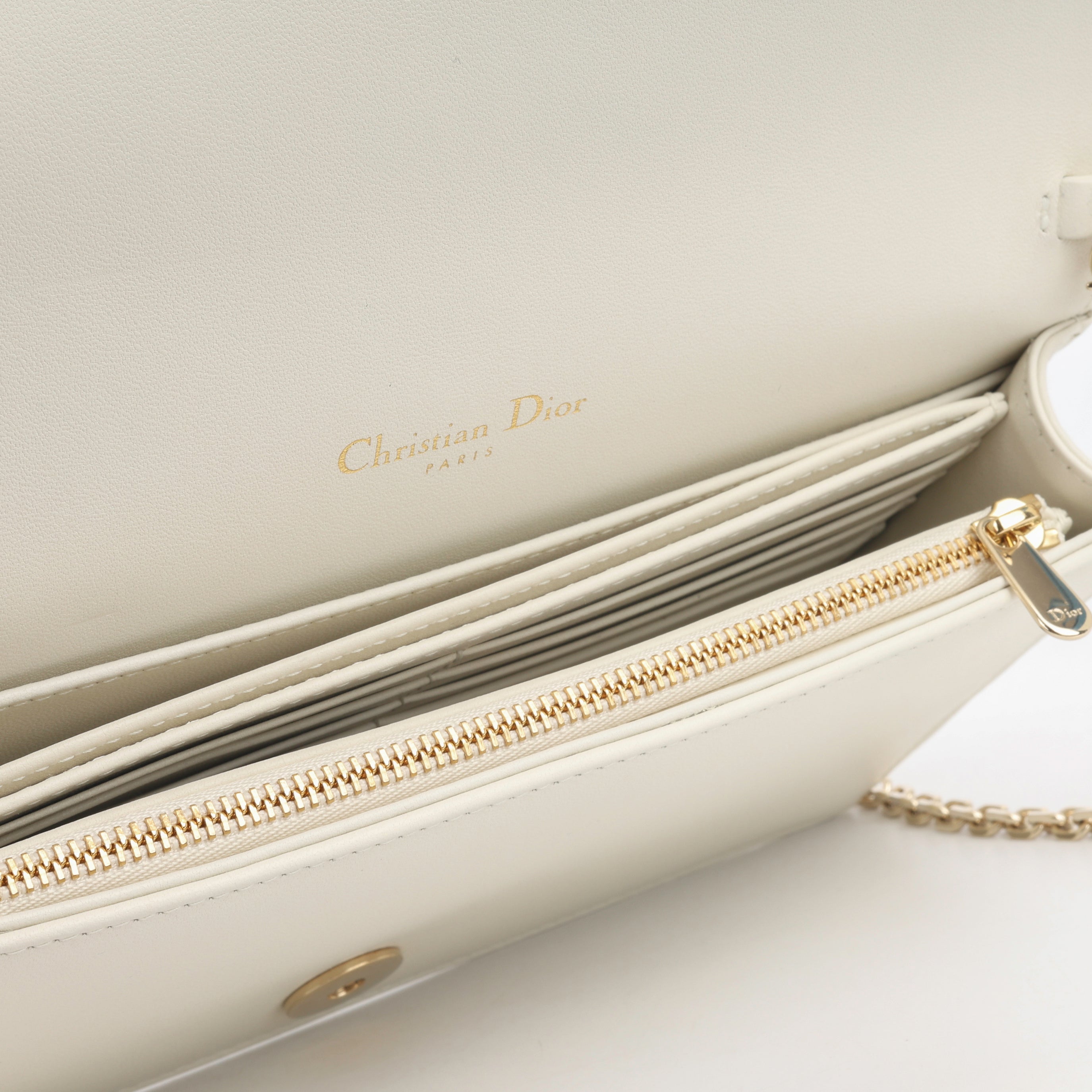 Lady Dior Pouch - Latte Cannage