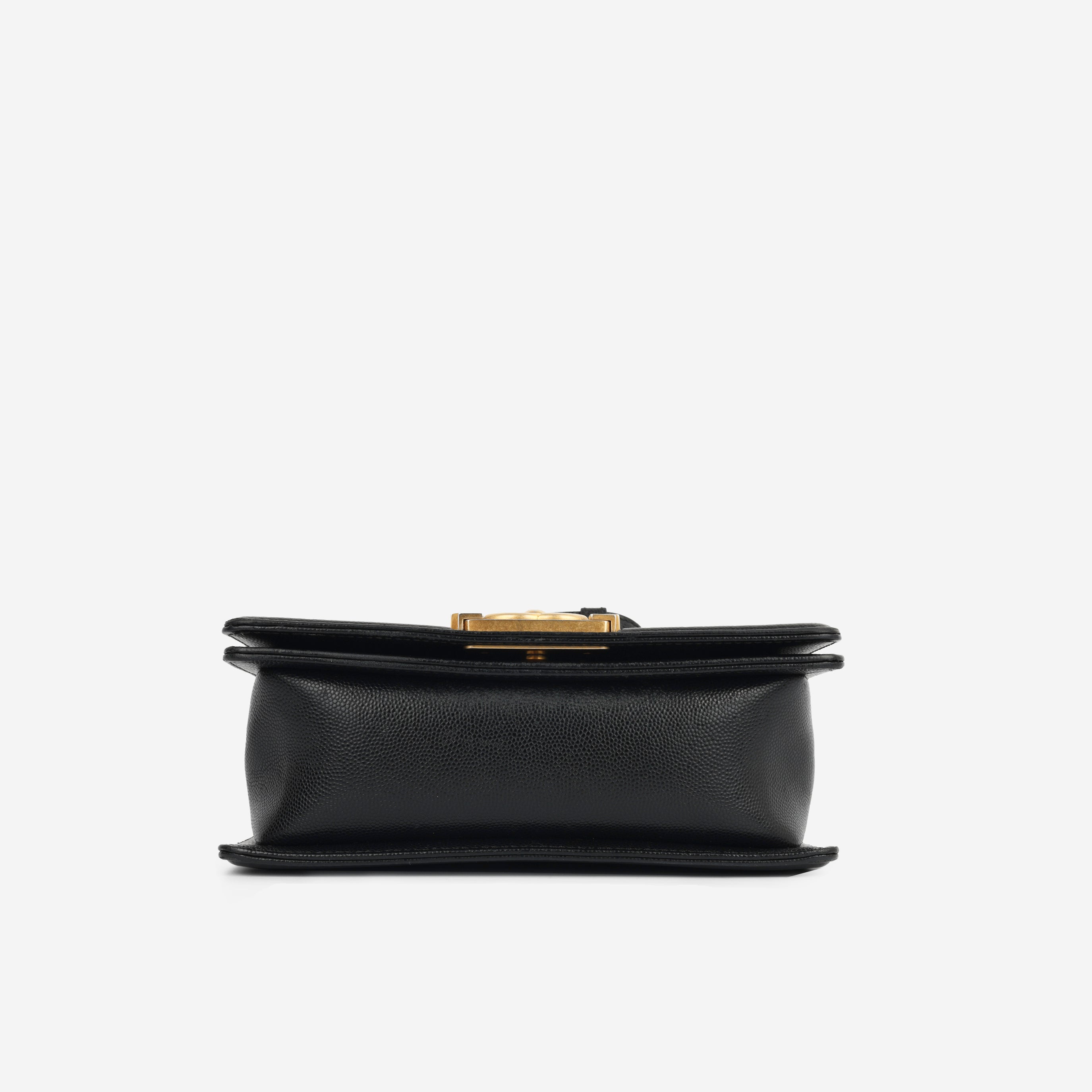Chanel Small Chanel Boy - Black Caviar