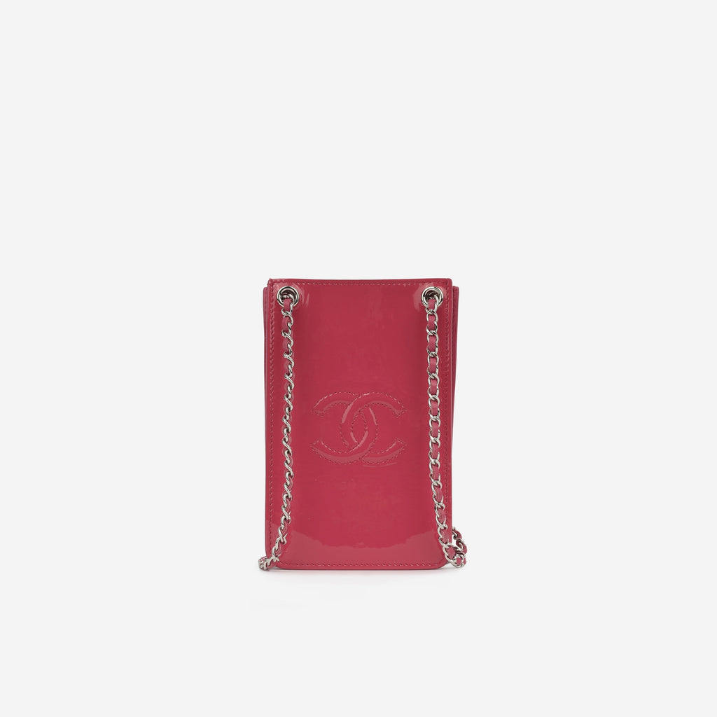 CC Phone Holder - Patent Pink