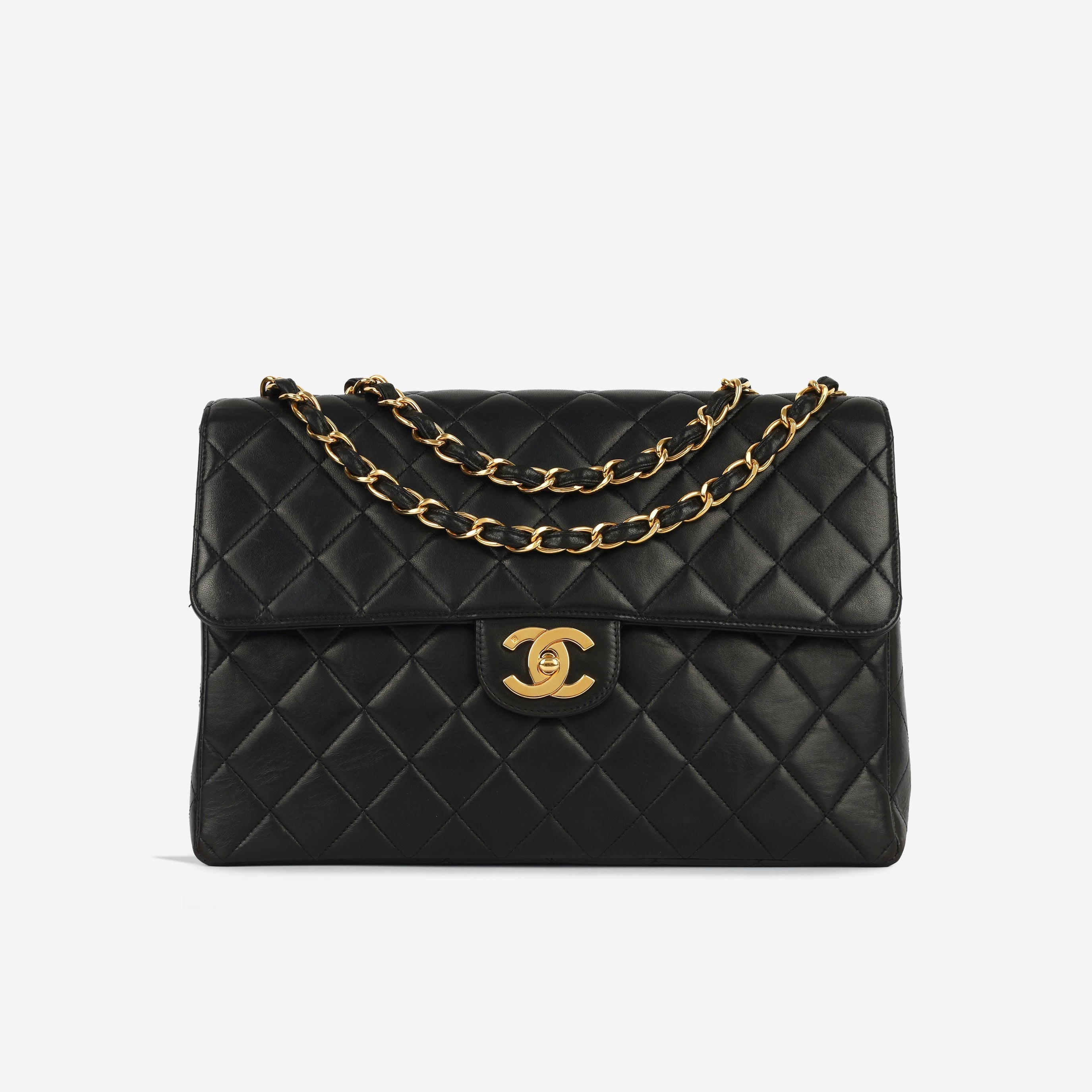 Vintage Classic Flap Bag - Jumbo