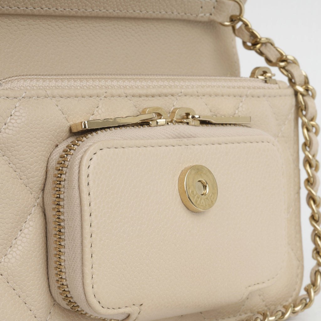 Mini Business Affinity Clutch on Chain