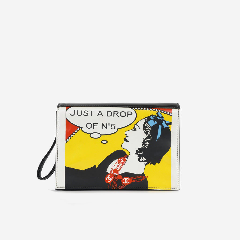 Vintage ÃƒÂ¢Ã¢â€šÂ¬Ã…â€œJust a drop of No.5ÃƒÂ¢Ã¢â€šÂ¬Ã‚Â Clutch