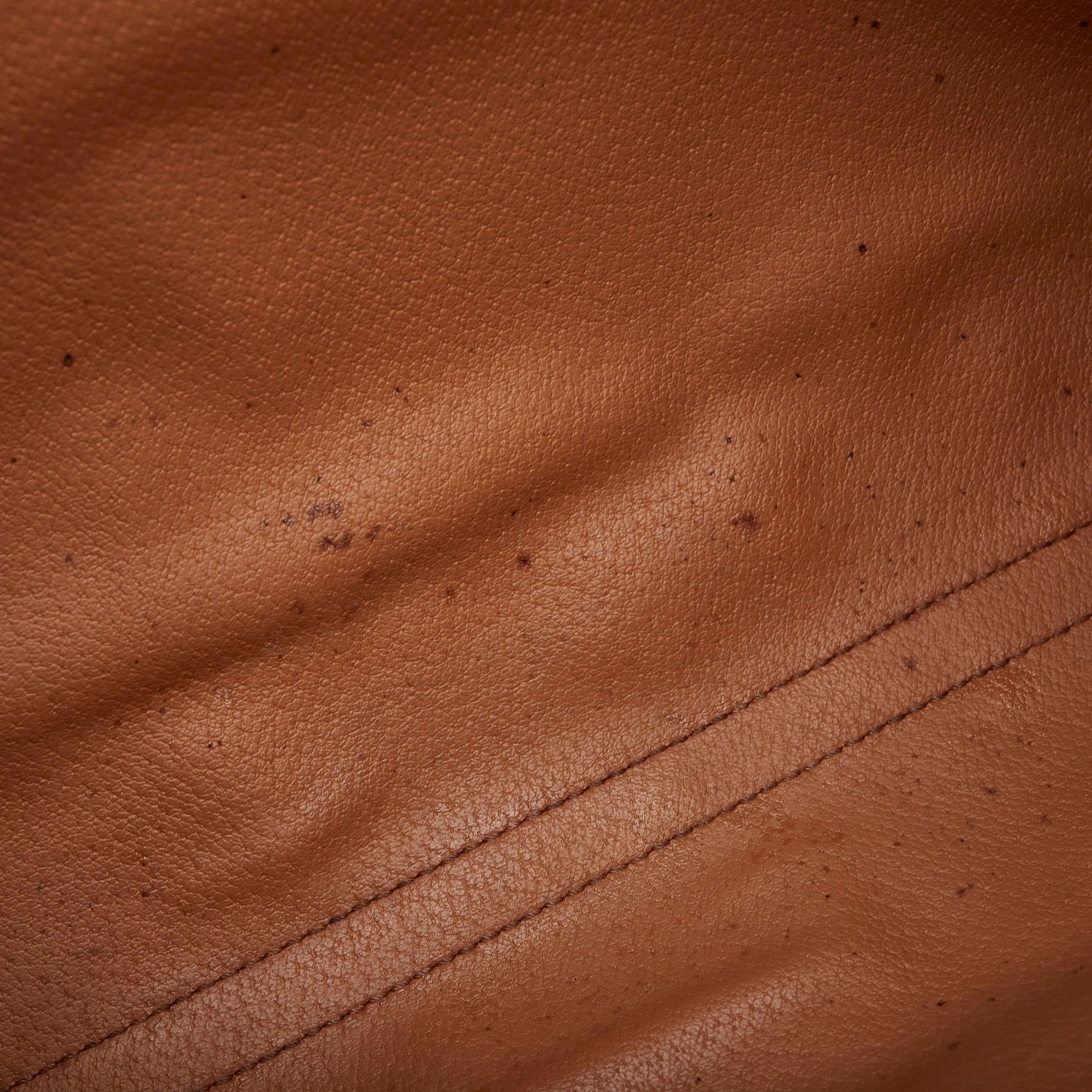 Celine Clutch Brown Macadam Canvas