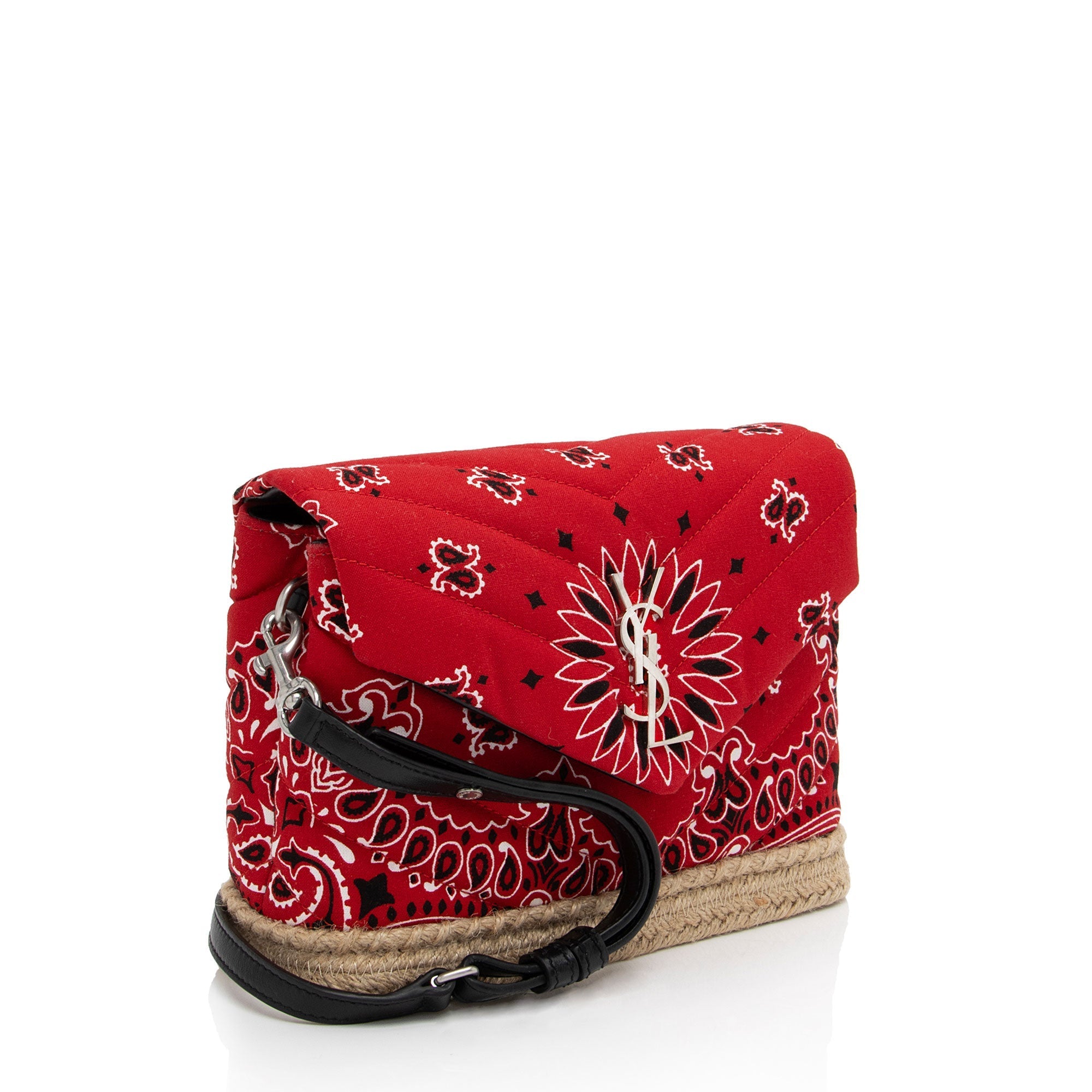 Saint Laurent Bandana Monogram LouLou Toy Shoulder Bag (SHF-Cci5Ed)