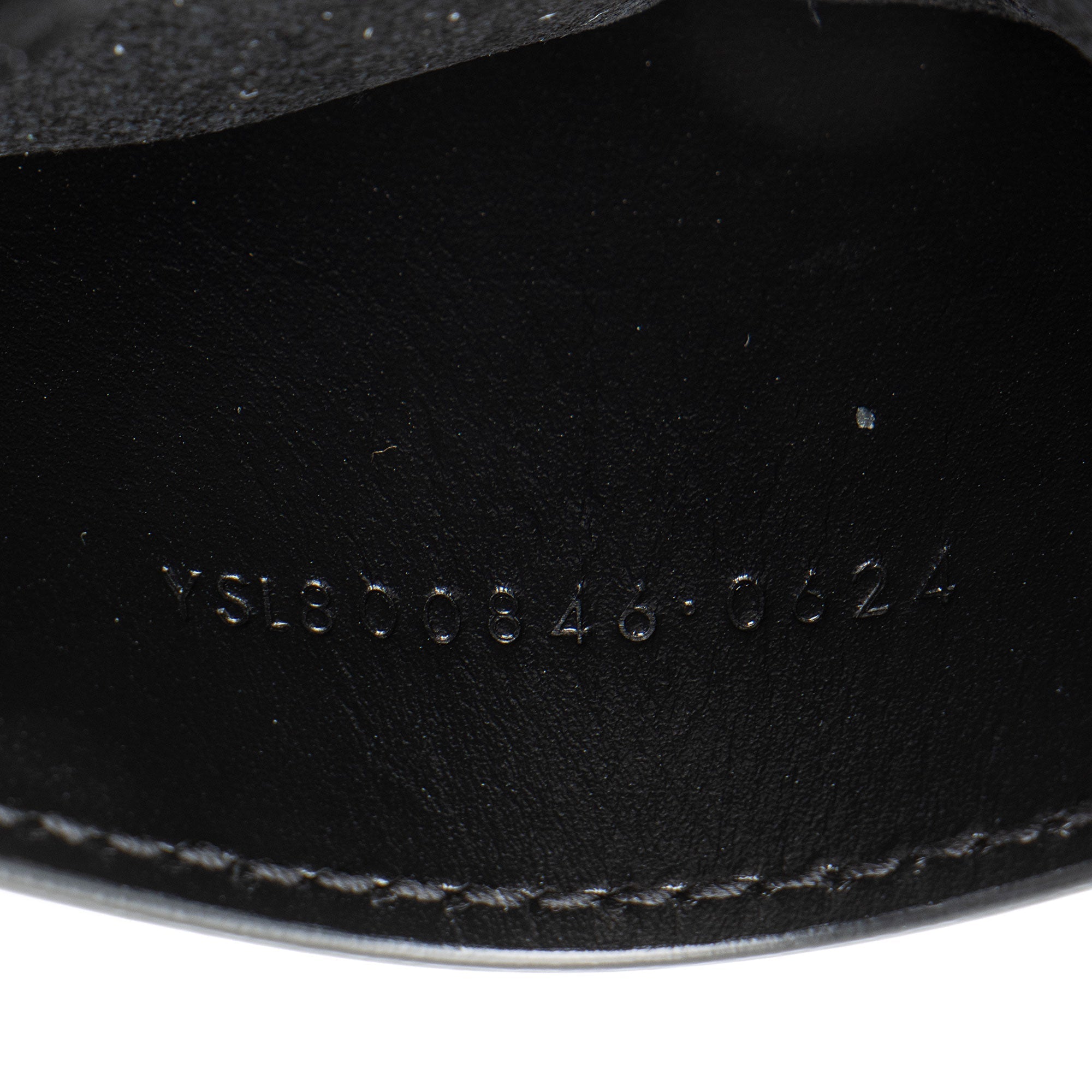 Saint Laurent Box Leather Monogram Voltaire Mini Top Handle
