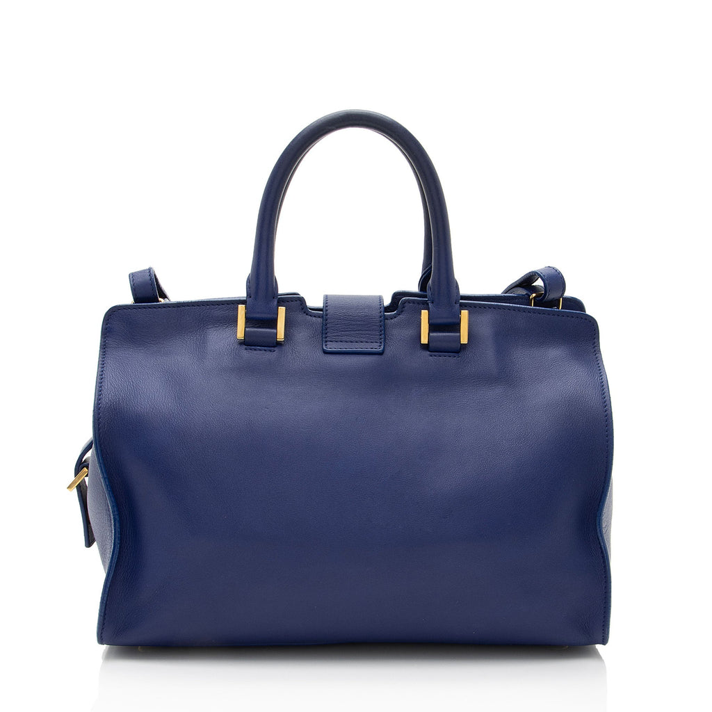 Saint Laurent Calfskin Cabas Chyc Small Tote