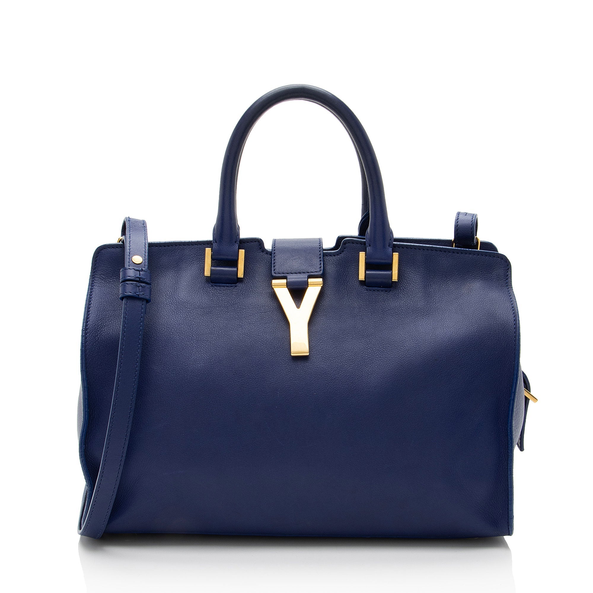 Saint Laurent Calfskin Cabas Chyc Small Tote