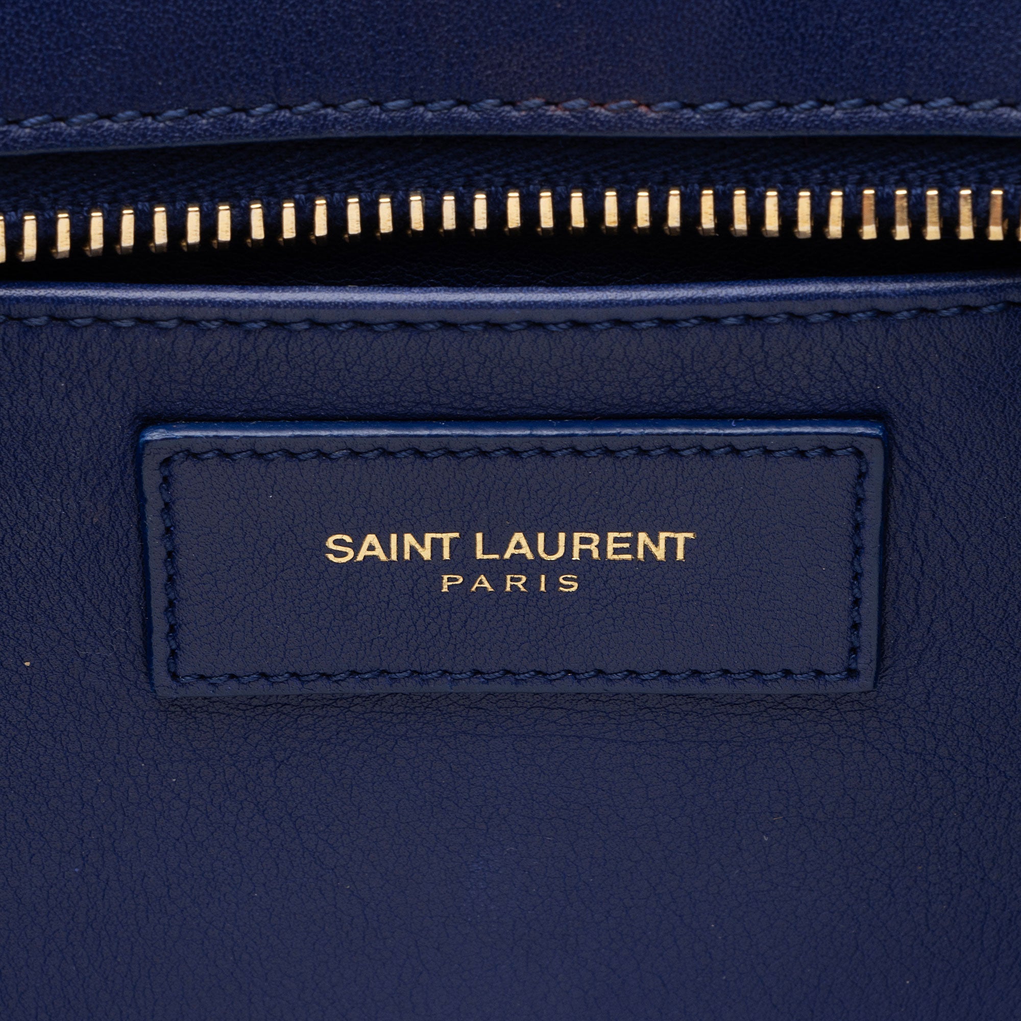 Saint Laurent Calfskin Cabas Chyc Small Tote