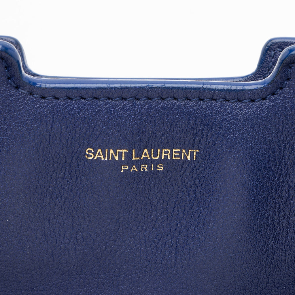 Saint Laurent Calfskin Cabas Chyc Small Tote