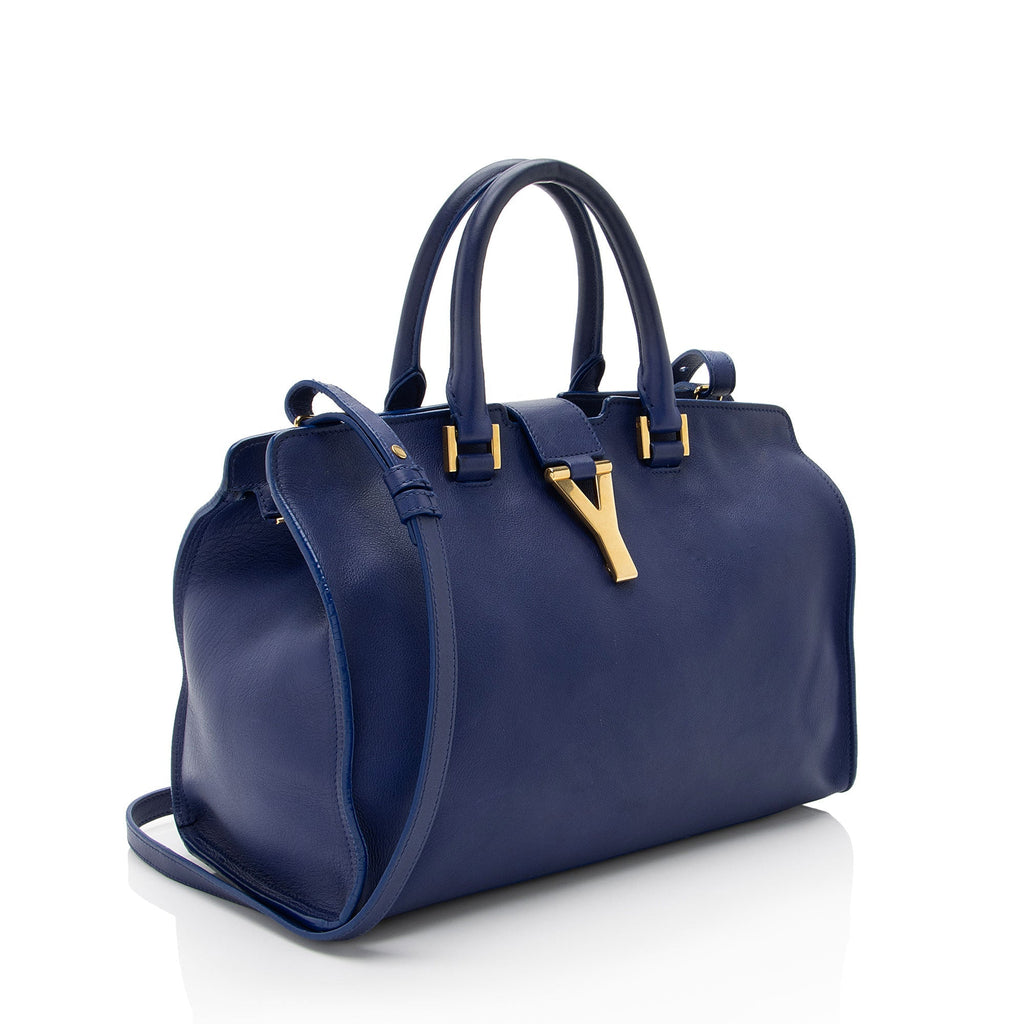 Saint Laurent Calfskin Cabas Chyc Small Tote