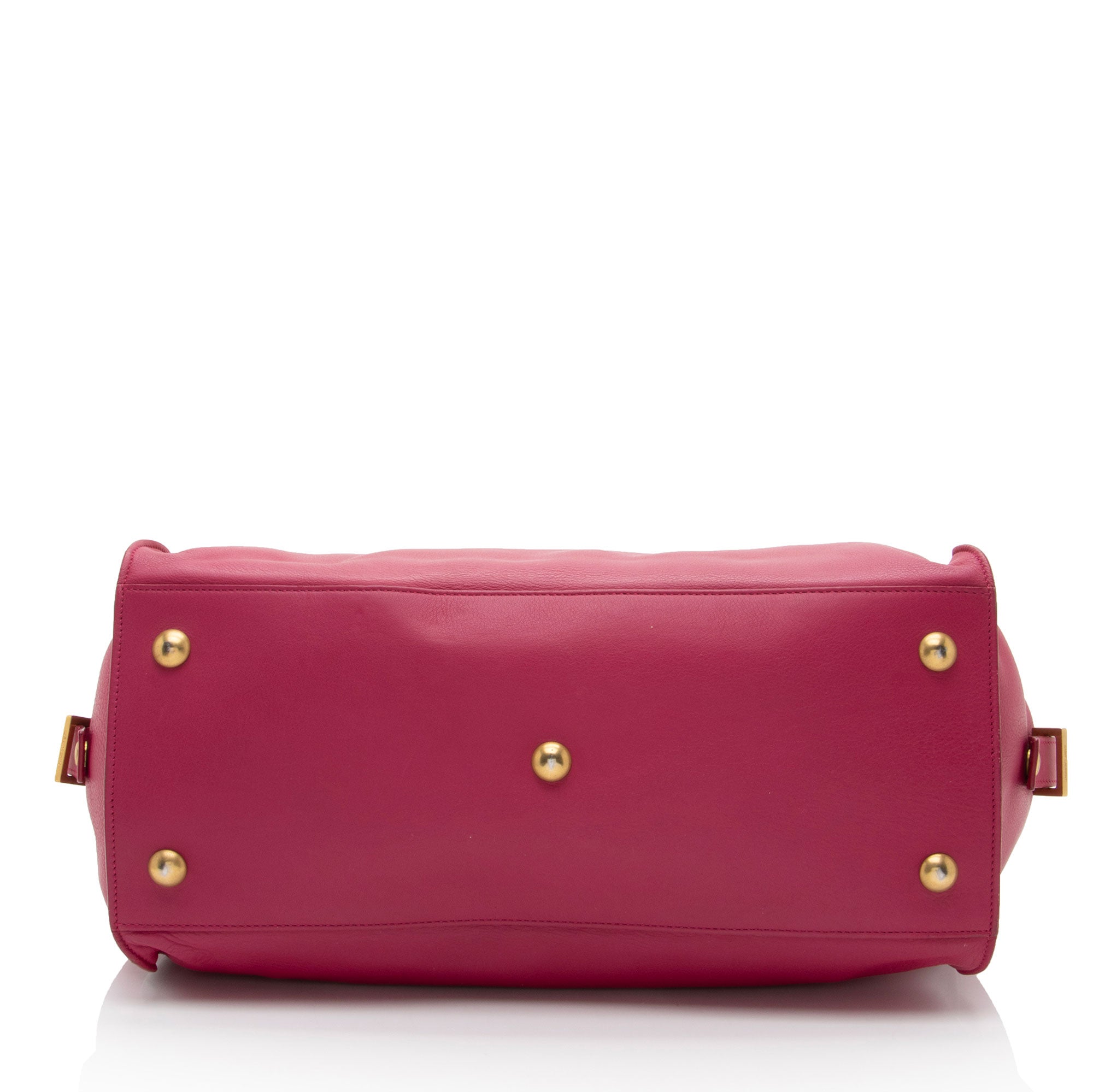 Saint Laurent Calfskin Classic Cabas Y Medium Tote