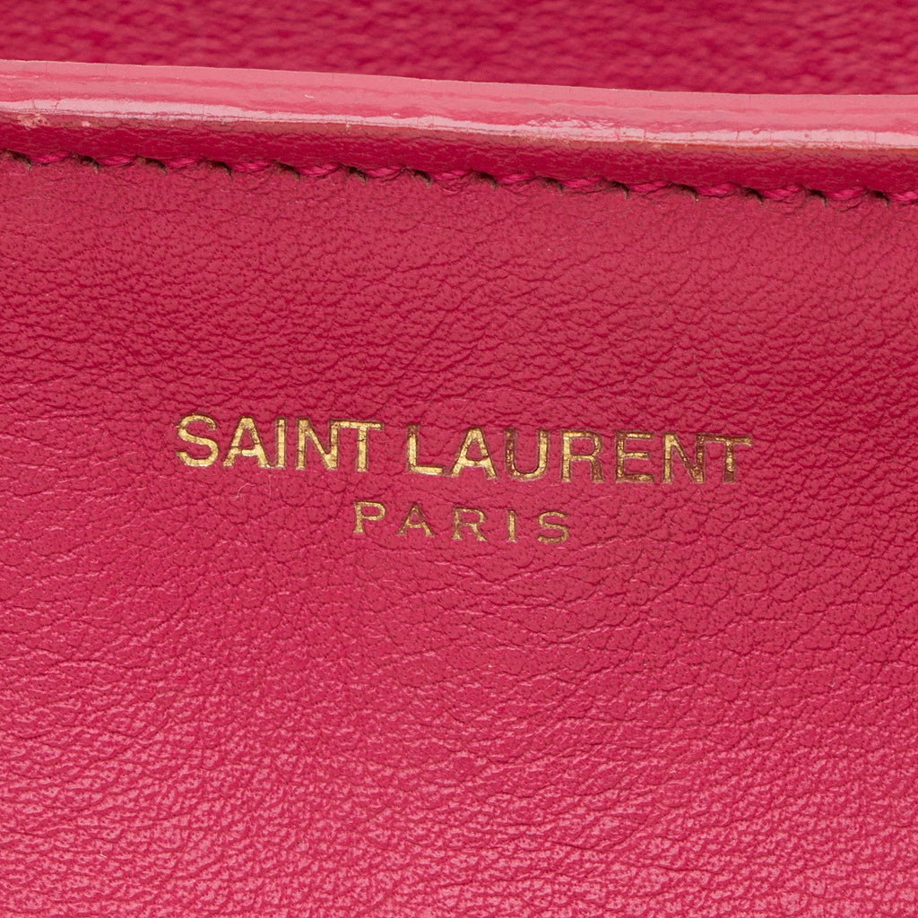Saint Laurent Calfskin Classic Cabas Y Medium Tote