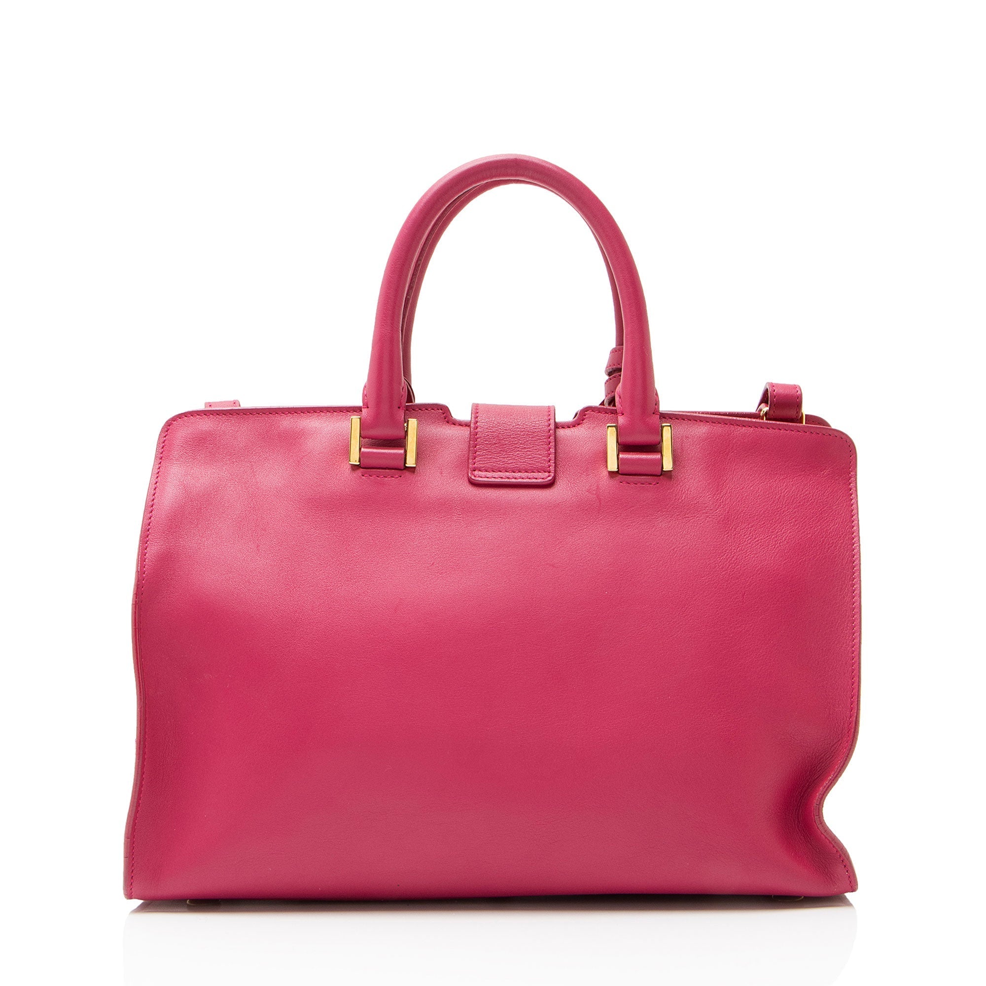 Saint Laurent Calfskin Classic Cabas Y Small Tote
