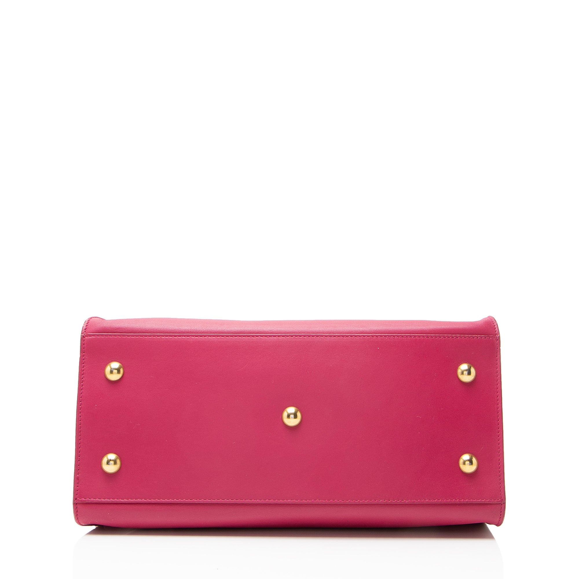 Saint Laurent Calfskin Classic Cabas Y Small Tote