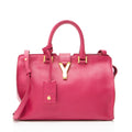 Saint Laurent Calfskin Classic Cabas Y Small Tote