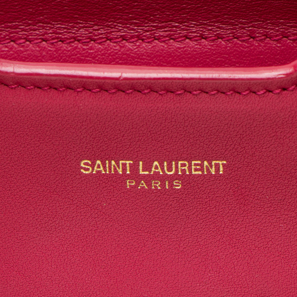 Saint Laurent Calfskin Classic Cabas Y Small Tote