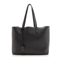 Saint Laurent Calfskin Large Shopping Tote (SHF-16993)