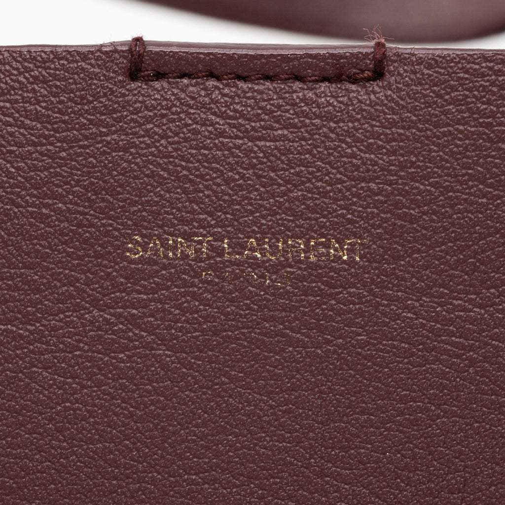 Saint Laurent Calfskin Large Shopping Tote
