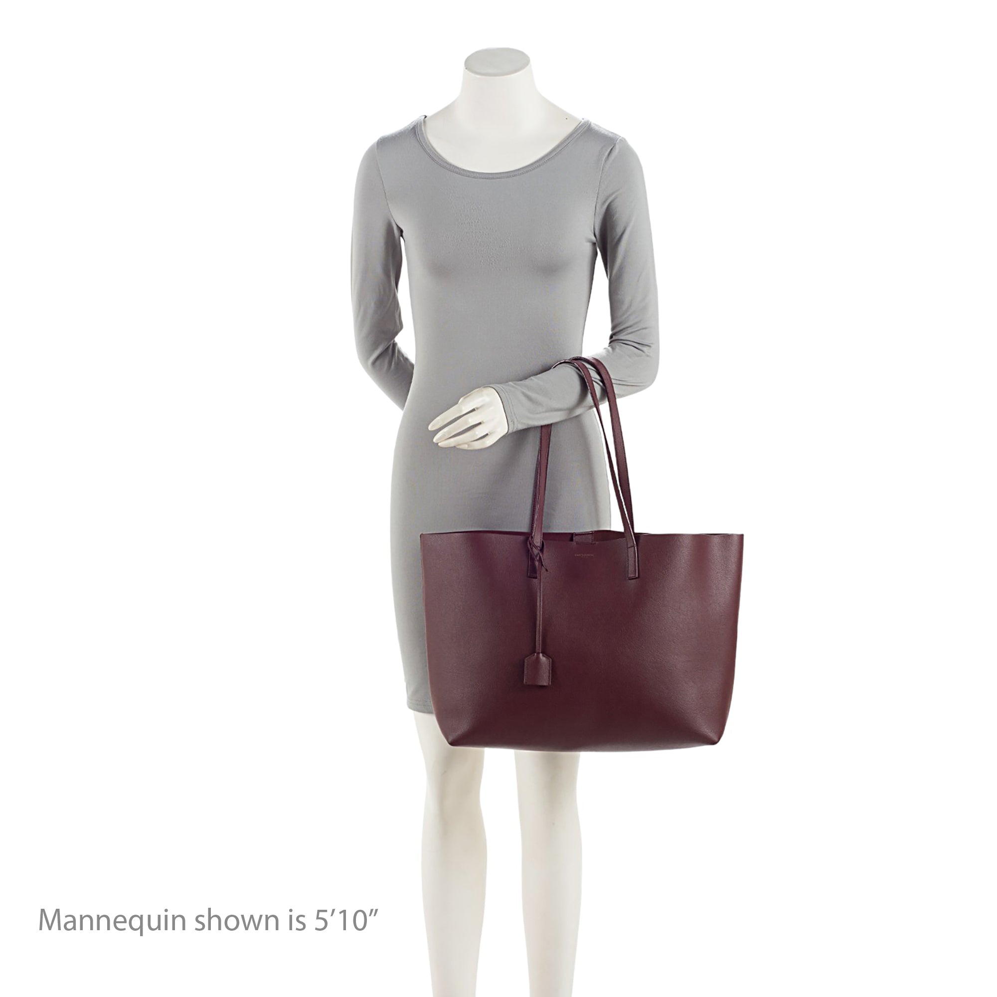 Saint Laurent Calfskin Large Shopping Tote