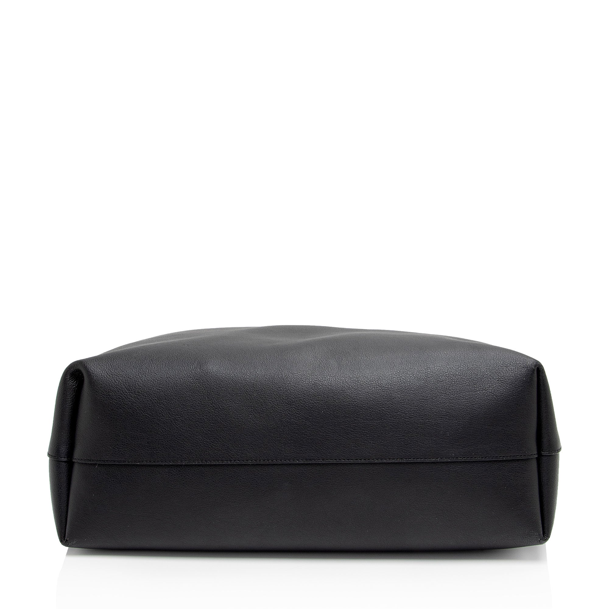 Saint Laurent Calfskin Large Shopping Tote (SHF-wdJx5S)