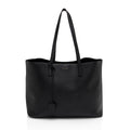 Saint Laurent Calfskin Large Shopping Tote (SHF-wdJx5S)