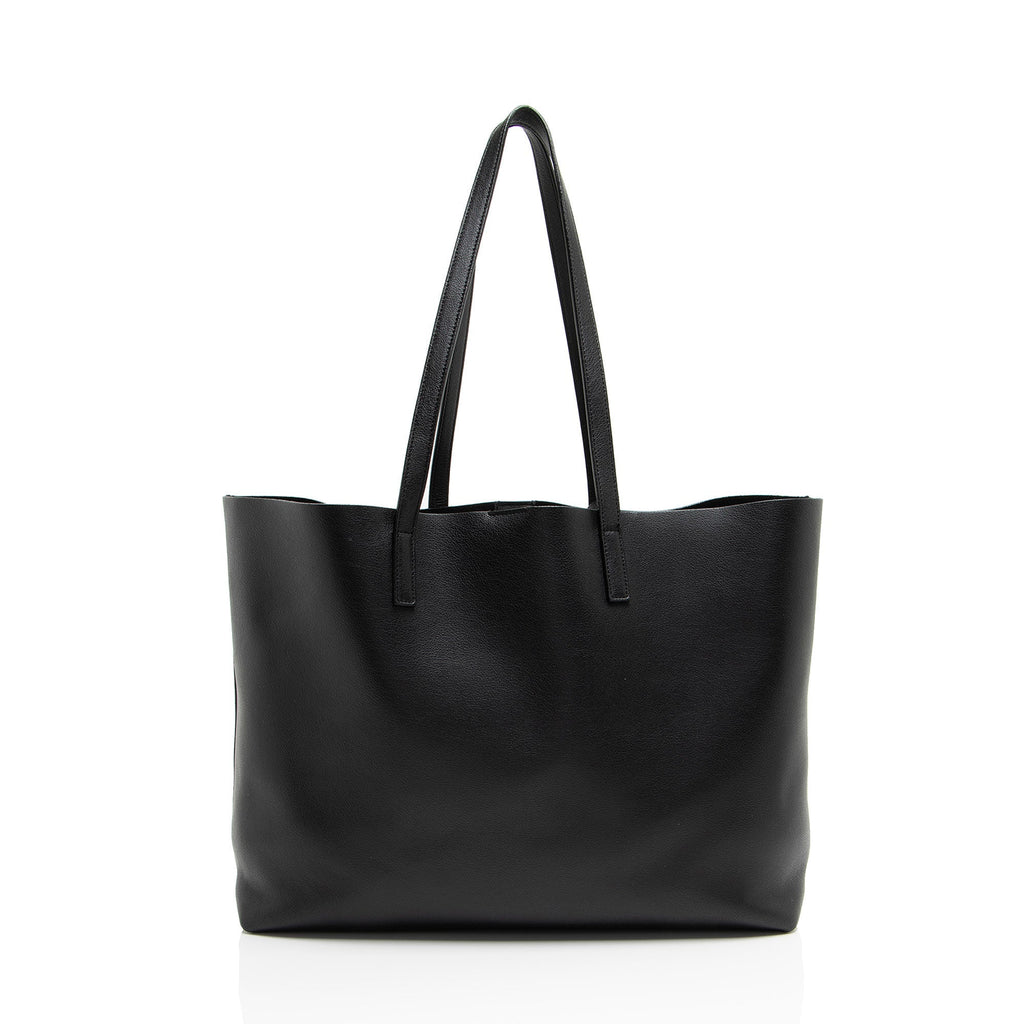 Saint Laurent Calfskin Large Shopping Tote