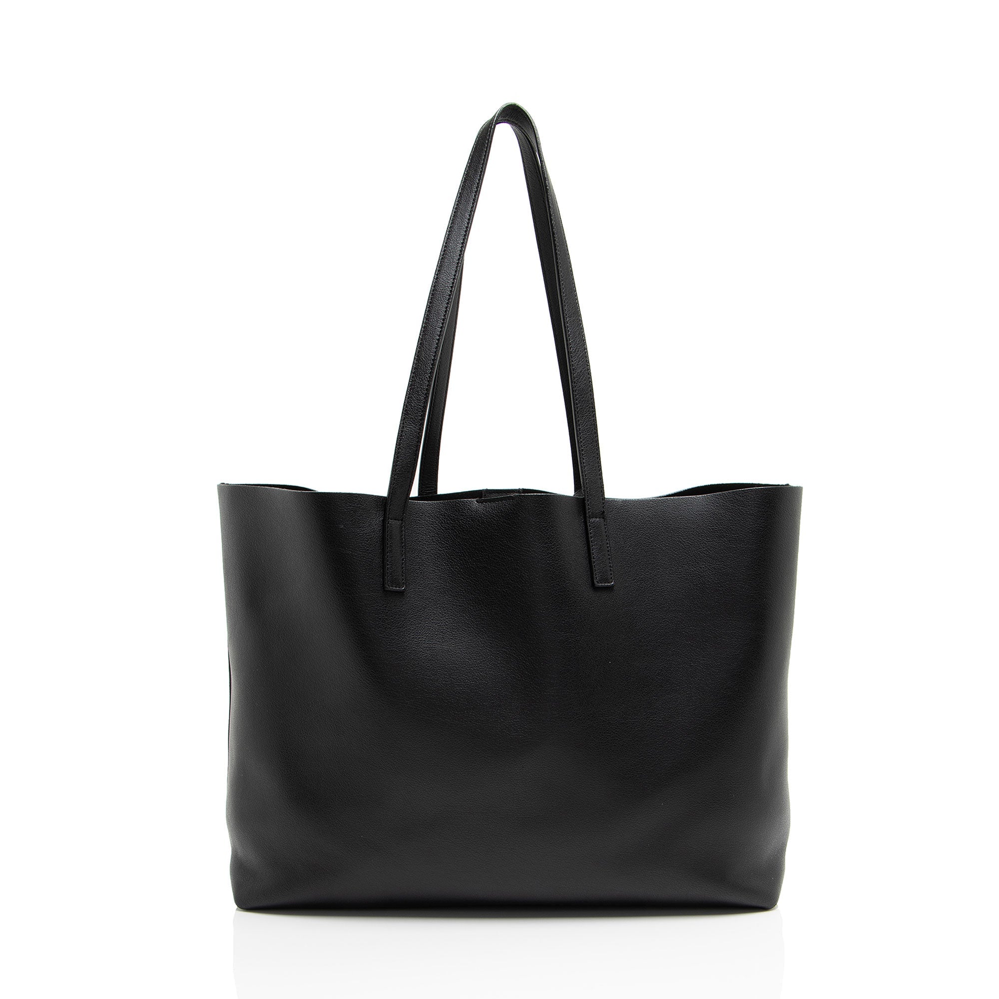 Saint Laurent Calfskin Large Shopping Tote
