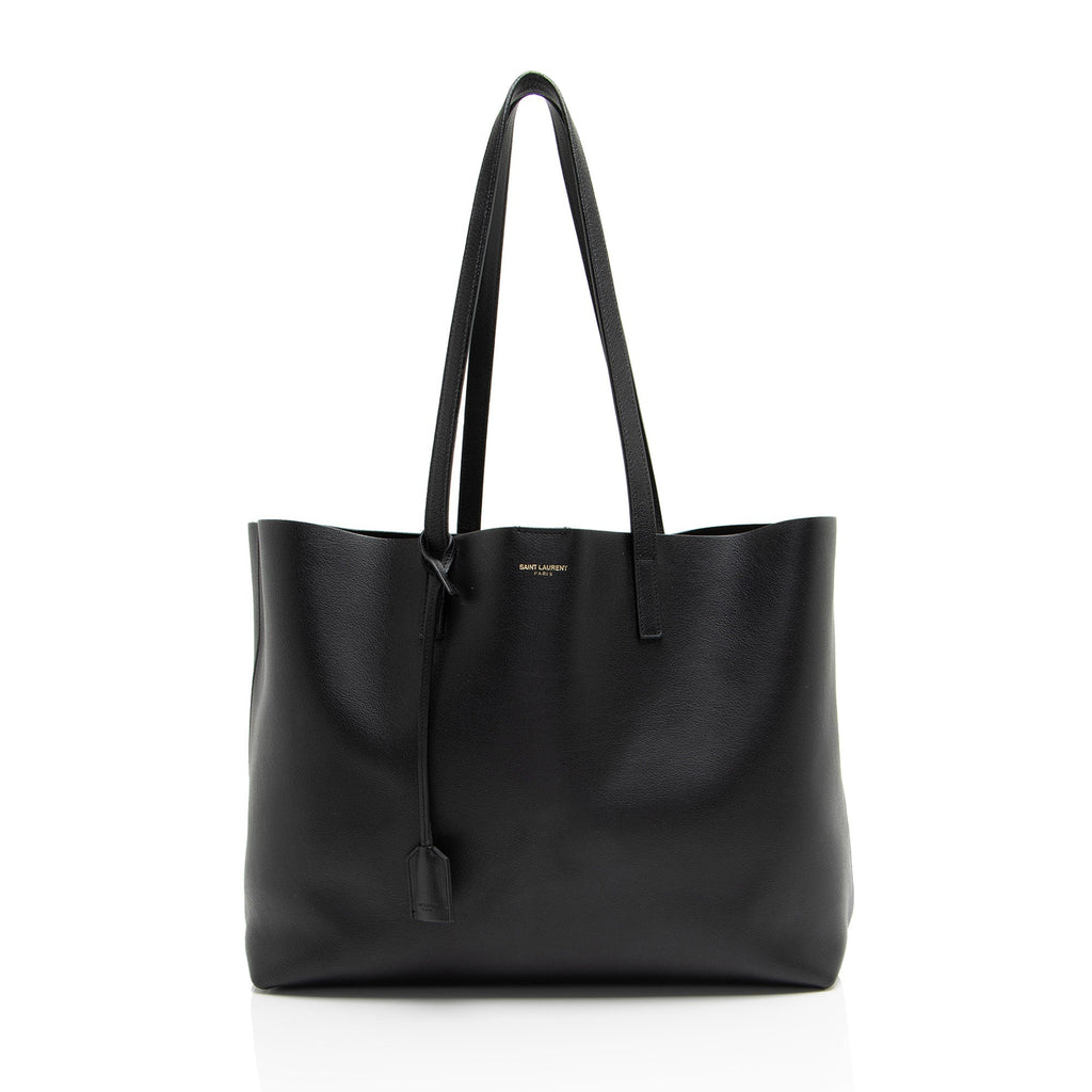 Saint Laurent Calfskin Large Shopping Tote