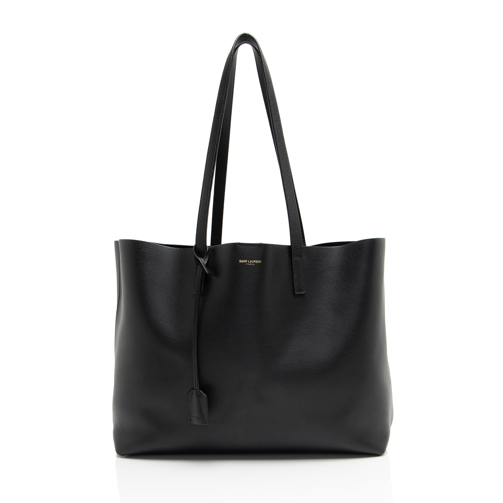 Saint Laurent Calfskin Large Shopping Tote