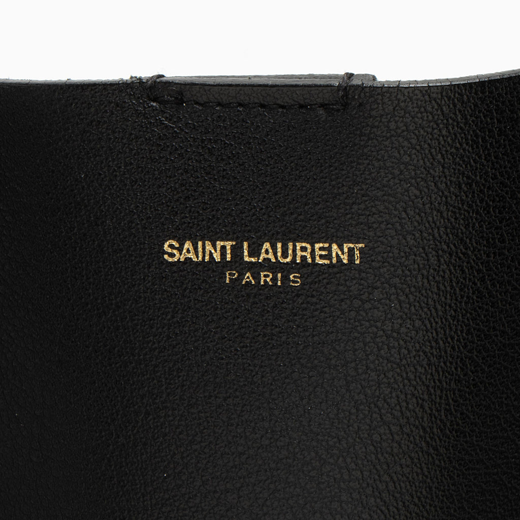Saint Laurent Calfskin Large Shopping Tote