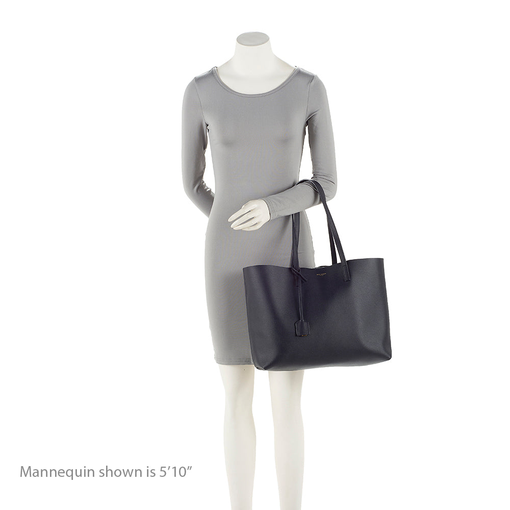 Saint Laurent Calfskin Large Shopping Tote