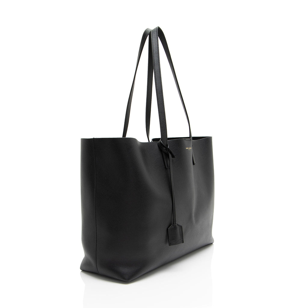 Saint Laurent Calfskin Large Shopping Tote