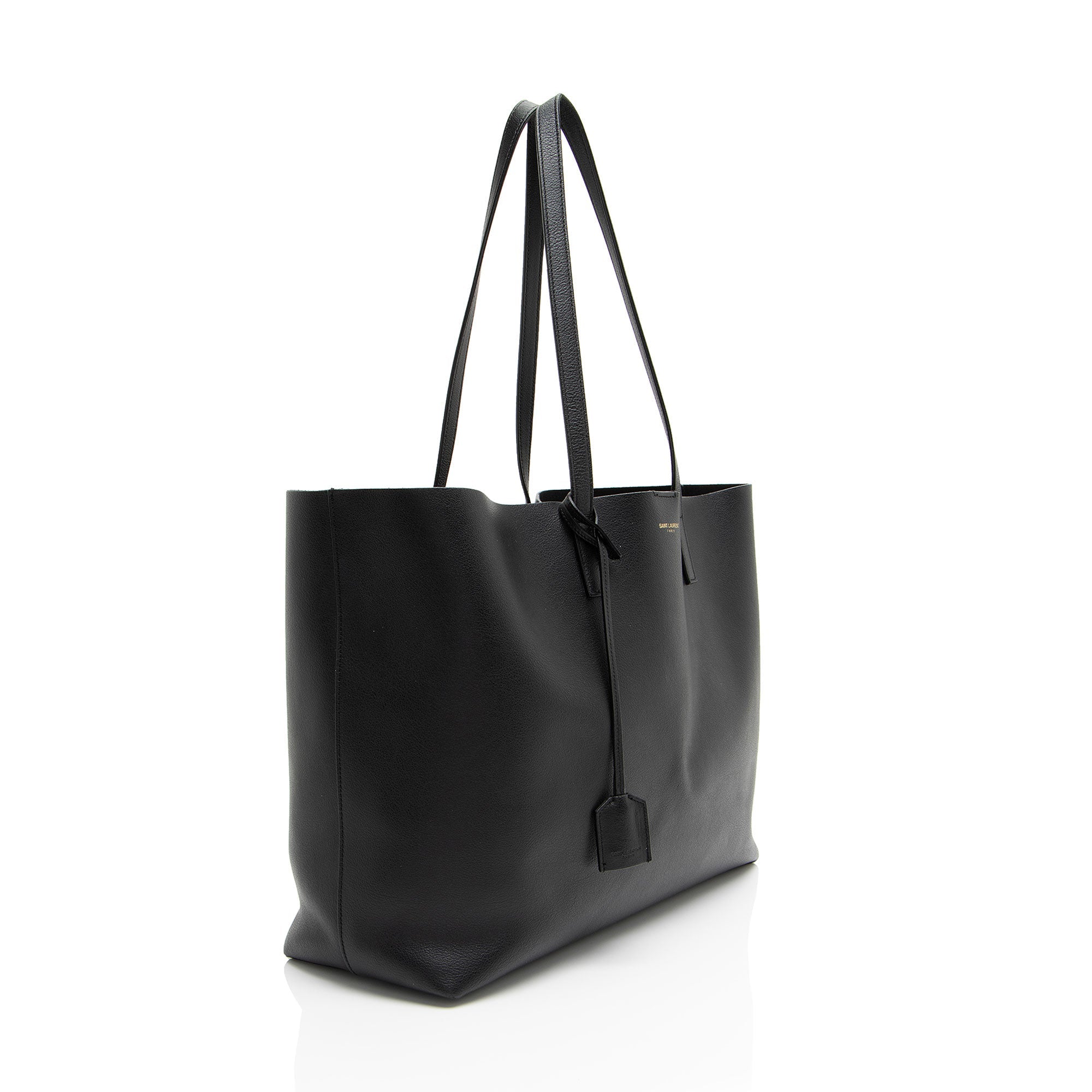 Saint Laurent Calfskin Large Shopping Tote