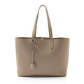 Saint Laurent Calfskin Large Shopping Tote