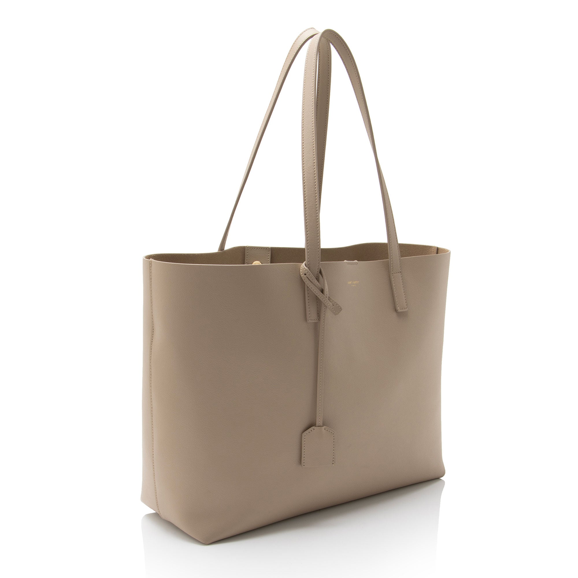 Saint Laurent Calfskin Large Shopping Tote