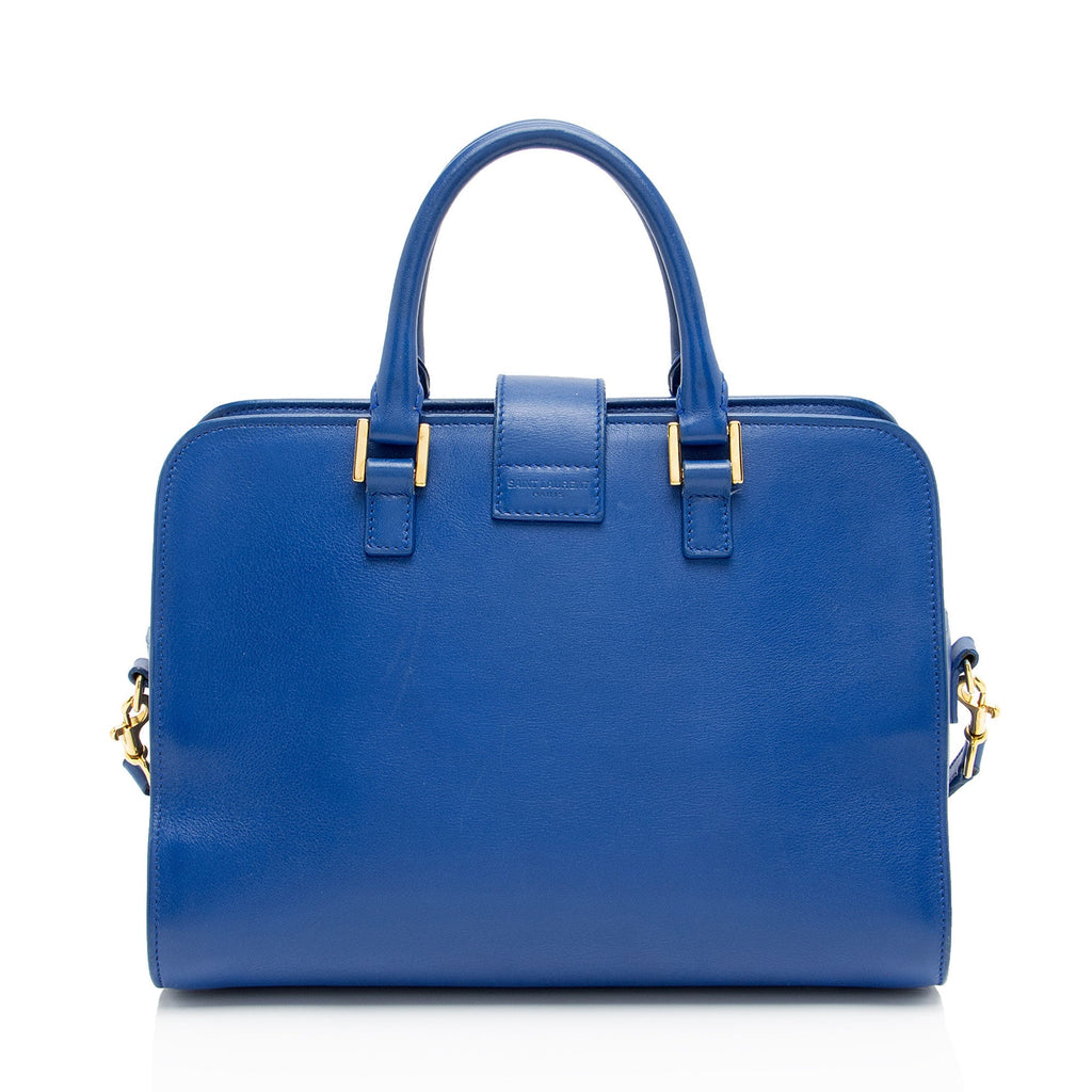 Saint Laurent Calfskin Monogram Baby Cabas Tote